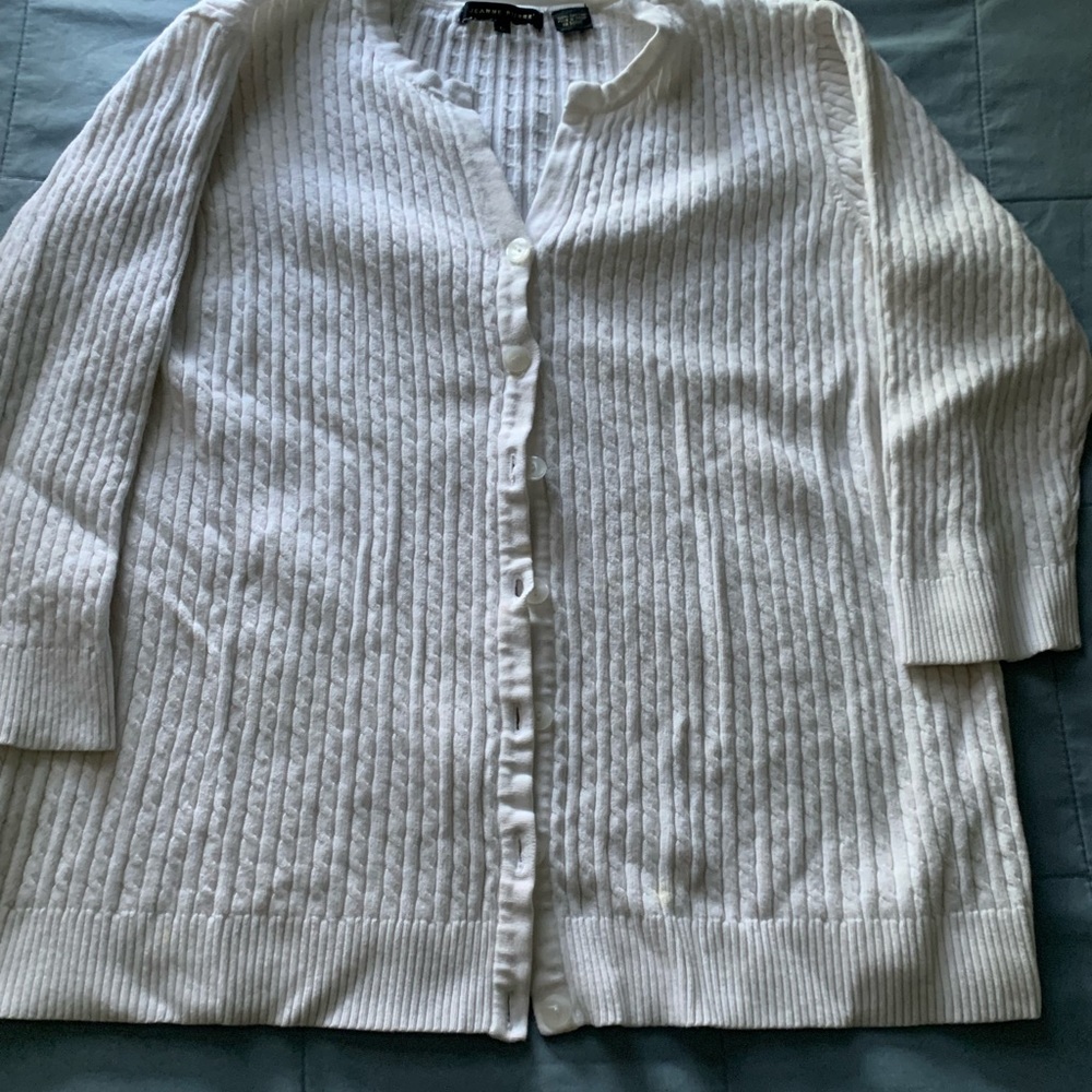 Button up sweater